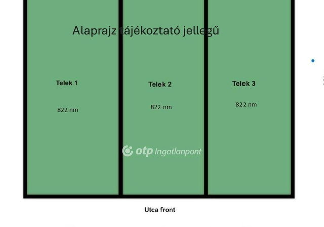 Eladó telek, Pakson 63.825 M Ft / költözzbe.hu