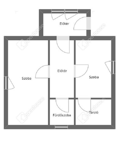 Eladó családi ház, Debrecenben 45 M Ft, 2 szobás