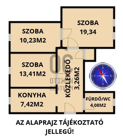 Eladó téglalakás, Dunaújvárosban 29 M Ft, 3 szobás