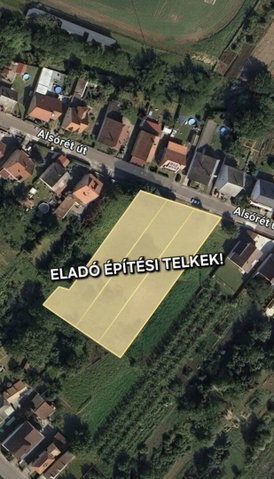 Eladó telek, Nagyrédén 10.5 M Ft / költözzbe.hu