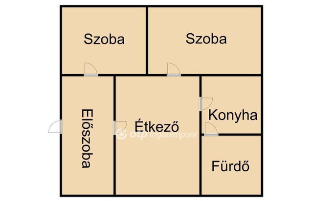 Eladó családi ház, Újfehértón 35 M Ft, 2 szobás