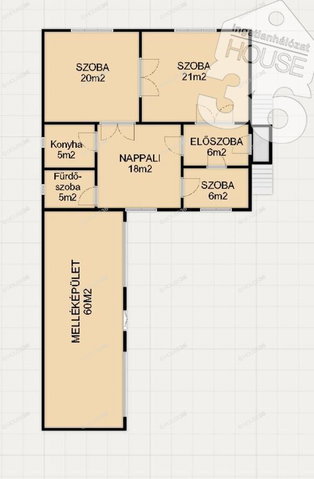 Eladó családi ház, Kiskunmajsán 39.9 M Ft, 3 szobás