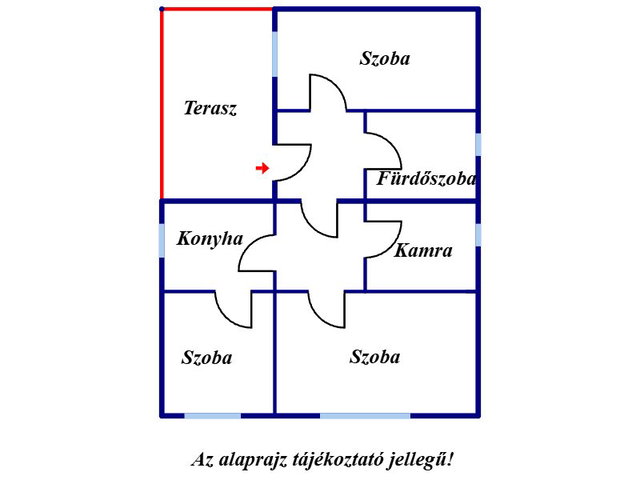 Eladó családi ház, Tökölön 78 M Ft, 3 szobás