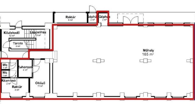 Kiadó ipari ingatlan, Budapesten, XX. kerületben 453 E Ft / hó