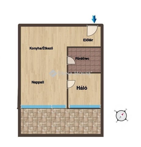 Eladó téglalakás, Budapesten, III. kerületben 115 M Ft, 2 szobás