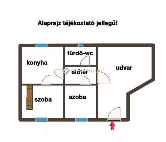 Eladó családi ház, Pécsett 54.9 M Ft, 3 szobás