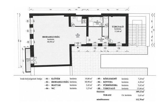 Kiadó téglalakás, albérlet, Miskolcon 450 E Ft / hó, 2 szobás