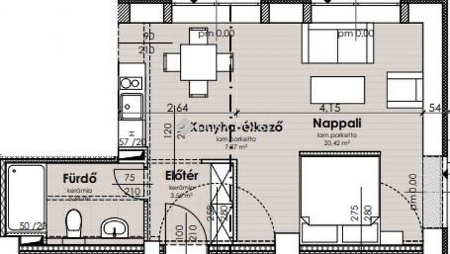 Eladó téglalakás, Zamárdiban, Nagyváradi utcában 68.95 M Ft