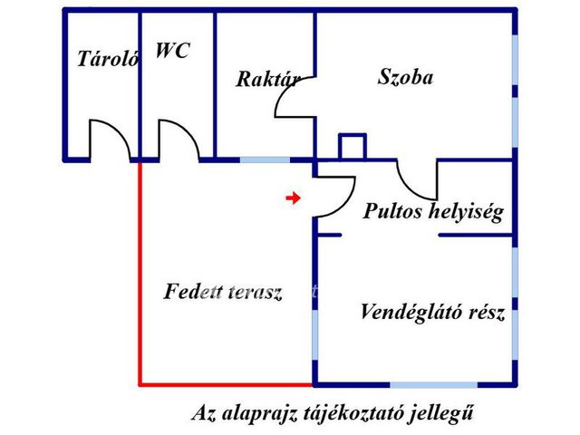 Eladó üzlethelyiség, Szőkéden 23 M Ft / költözzbe.hu