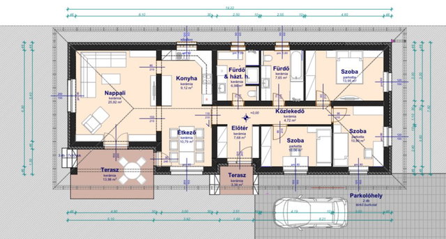 Eladó családi ház, Csörögön 97.9 M Ft, 4 szobás