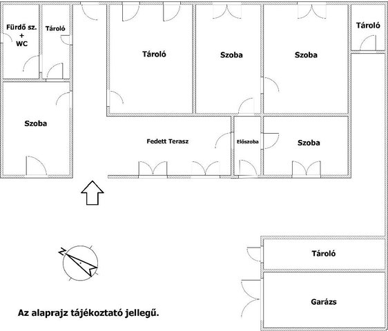 Eladó családi ház, Röszkén 25 M Ft, 4 szobás