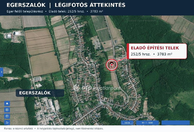Eladó telek, Egerszalókon 35.5 M Ft / költözzbe.hu