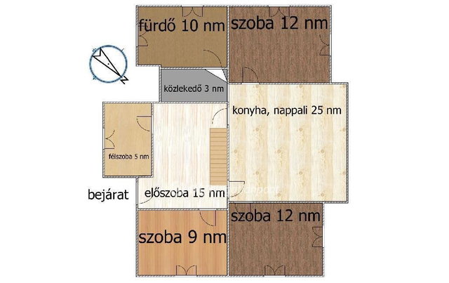 Eladó családi ház, Szigetszentmiklóson 137 M Ft, 3+1 szobás
