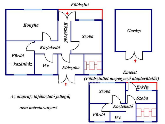 Eladó családi ház, Tiszaföldváron 22.999 M Ft, 2+1 szobás