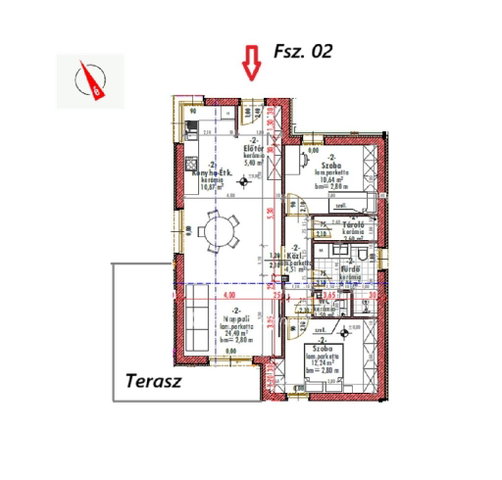 Eladó téglalakás, Mendén 88 M Ft, 3 szobás