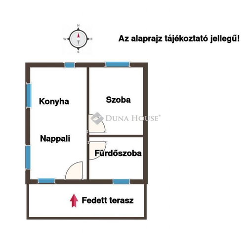 Eladó ikerház, Fonyódon, Virág utcában 45 M Ft, 2 szobás