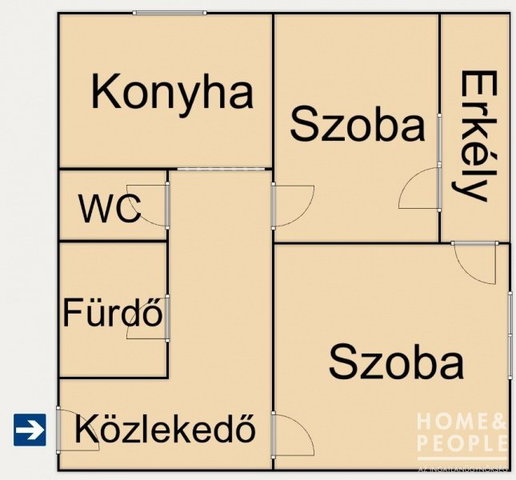 Eladó téglalakás, Mórahalmon 58 M Ft / költözzbe.hu
