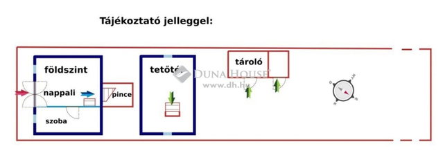 Eladó családi ház, Bicskén 19.5 M Ft, 3 szobás