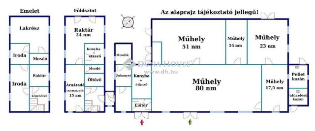 Eladó ipari ingatlan, Monoron 180 M Ft / költözzbe.hu