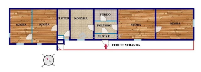Eladó családi ház, Mohán 40.9 M Ft, 4 szobás