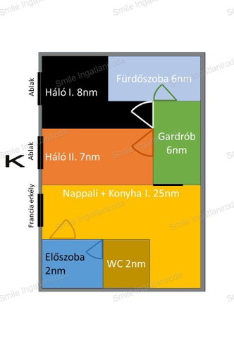 Kiadó téglalakás, albérlet, Nyíregyházán 200 E Ft / hó