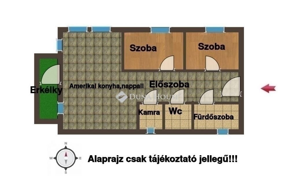 3 bed · 73m² · 88.500.000 ft