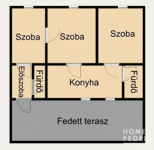 Eladó családi ház, Röszkén 51 M Ft, 3 szobás