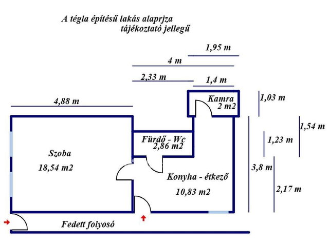 Eladó téglalakás, Szolnokon 29.99 M Ft, 1 szobás