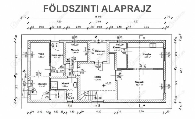 Eladó ipari ingatlan, Miskolcon 109 M Ft, 5 szobás