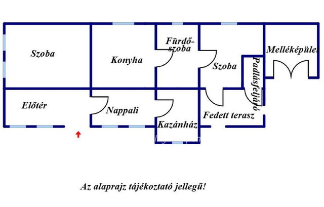 Eladó családi ház, Ambrózfalván 7.99 M Ft, 3 szobás