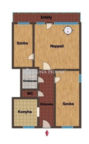 Eladó téglalakás, Budapesten, XX. kerületben 65.9 M Ft, 3 szobás