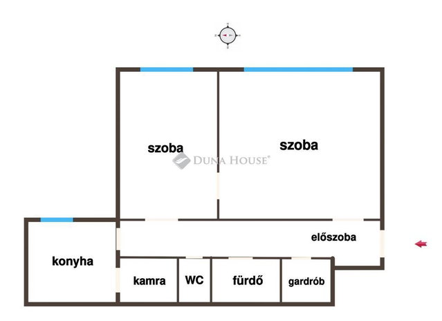 Eladó panellakás, Budapesten, XX. kerületben 54.99 M Ft, 2 szobás