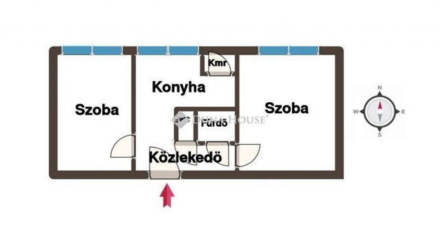 Eladó panellakás, Kecskeméten 39.99 M Ft, 2 szobás