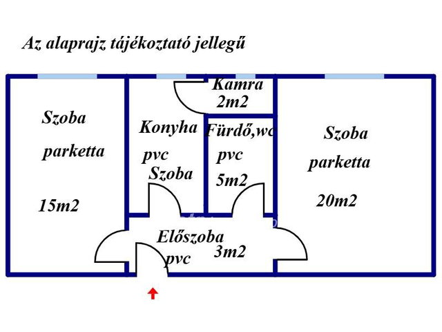 Eladó téglalakás, Salgótarjánban 9.9 M Ft, 2 szobás