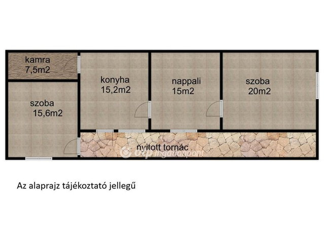 Eladó mezogazdasagi ingatlan, Nagycserkeszen 4.5 M Ft, 2 szobás