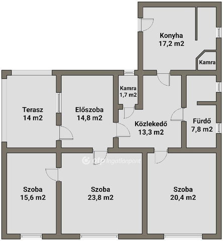 Eladó családi ház, Nyírmadán 25 M Ft, 3 szobás