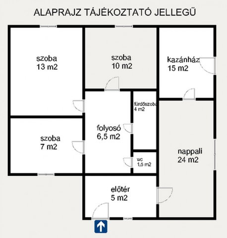 Eladó családi ház, Balotaszálláson 25.9 M Ft, 3 szobás