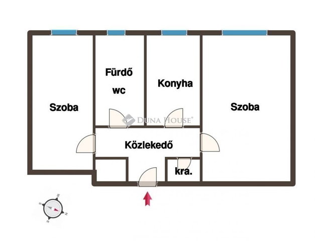 Eladó téglalakás, Móron 39 M Ft, 2 szobás