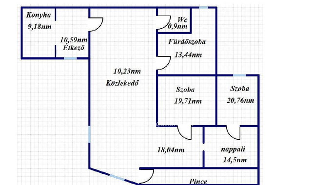 Eladó családi ház, Tolnán 32.5 M Ft, 3 szobás