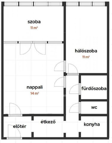 Eladó panellakás, Budapesten, XI. kerületben 72.9 M Ft, 2 szobás