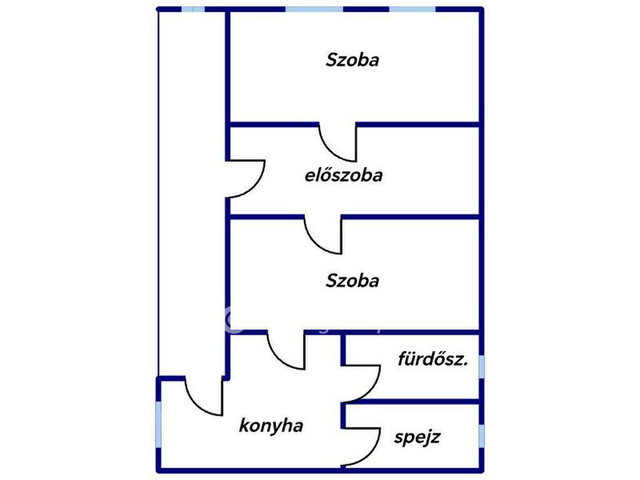 Eladó családi ház, Füzesabonyban 9 M Ft, 2 szobás
