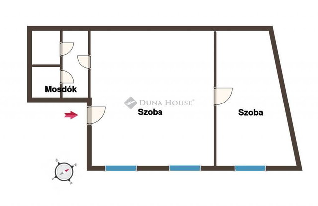 Eladó téglalakás, Sopronban, Várkerület utcában 49 M Ft