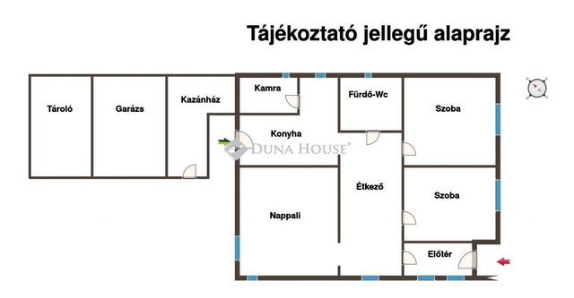 Eladó családi ház, Örkényen 49.9 M Ft, 3 szobás