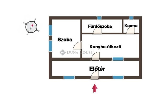 Eladó családi ház, Debrecenben 33.5 M Ft, 1 szobás