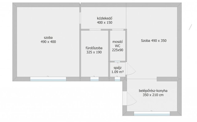 Eladó téglalakás, Salgótarjánban 11.5 M Ft, 2 szobás