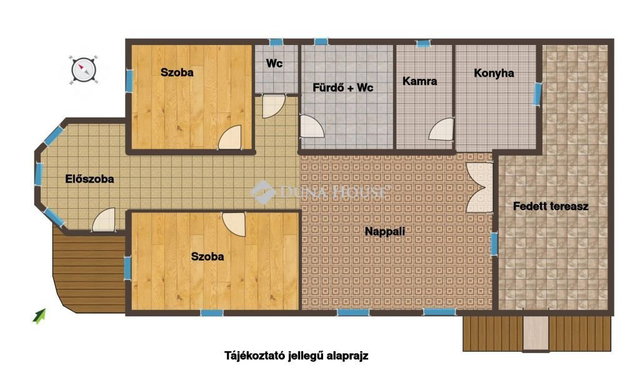 Eladó családi ház, Hévízgyörkön, Akácvirág utcában 60 M Ft