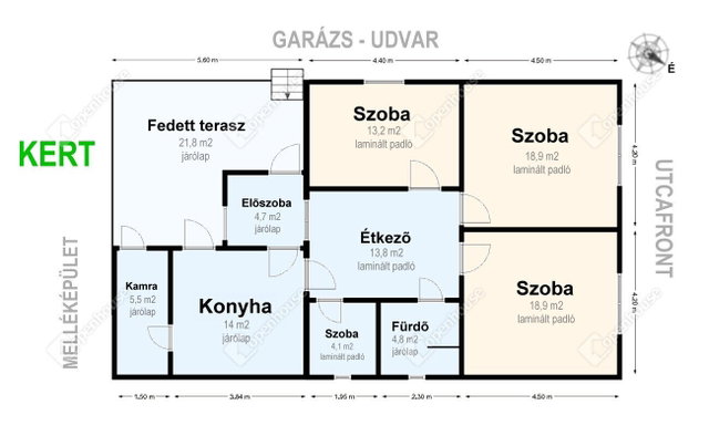Eladó családi ház, Felsőzsolcán 39.9 M Ft, 4 szobás