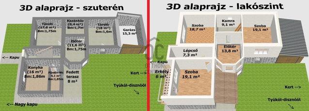 Eladó családi ház, Egerbocson 18.7 M Ft, 3 szobás