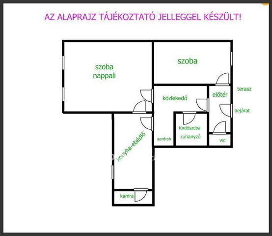 Eladó téglalakás, Debrecenben 78 M Ft, 2 szobás