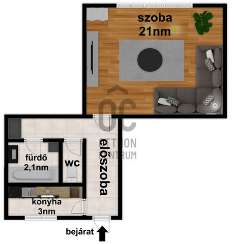 Kiadó panellakás, albérlet, XX. kerületben, Ady Endre utcában